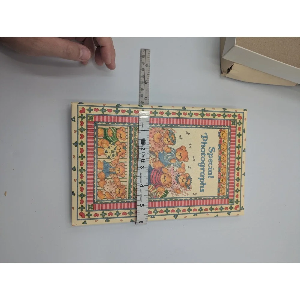 Vintage Gibson Photo Album Lucy Rigg Teddy Bear Baby Ephemera Nursery Cottagecor